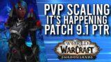 PVP GEAR SCALING RETURNS! Is This Good Enough For Future Of Shadowlands? – WoW: Shadowlands 9.1 PTR