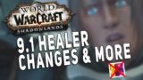 Shadowlands 9.1 HEALER CHANGES! New Legendaries & Mythic+ Score In-Game System | 9.1 Patch Notes