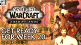 Shadowlands Week 20: What To Expect | World of Warcraft