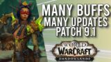 WE GOT BUFFS! Many Class Updates For Patch 9.1 PTR Shadowlands! – WoW: Shadowlands 9.1 PTR
