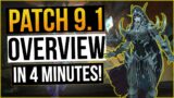 WoW Patch 9.1 in 4 Minutes! EVERYTHING Coming in Shadowlands: Chains of Domination! | LazyBeast