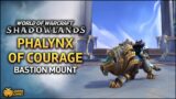 WoW: Shadowlands – Phalynx of Courage Mount