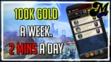 100,000 Gold Per Character | Shadowlands Goldmaking