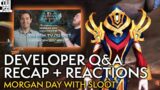 5/11 Recap: Developer Q&A With Sloot And Morgan Day! WoW Shadowlands 9.1