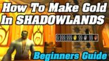 How To Make Gold In SHADOWLANDS! | Tips & Tricks For Beginners