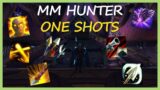 MM HUNTER ONE SHOTS! | Marksmanship Hunter PvP | WoW Shadowlands 9.0.5