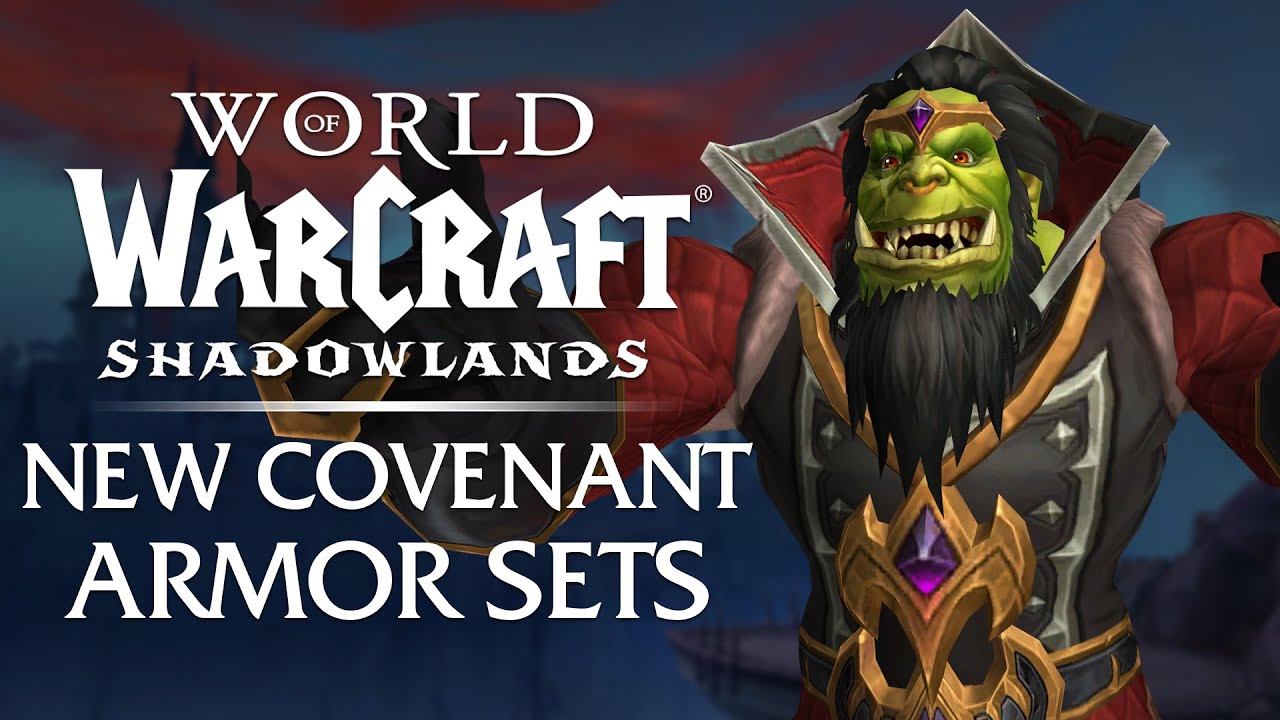 NEW Covenant Armor Sets Coming in Patch 9.1 InGame Preview