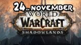 SHADOWLANDS SET FOR NOVEMBER 24! | World of Warcraft's New Expansion DATE REVEALED!