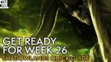 Shadowlands Week 26: What To Expect – World of Warcraft