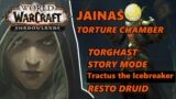 Torghast StoryMode: BossFight vs Tractus the Icebreaker [RESTO DRUID] | WoW Shadowlands