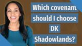 Which covenant should I choose DK Shadowlands?