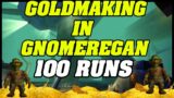 WoW Shadowlands Prepatch : I Ran Gnomeregan 100 Times To Make GOLD