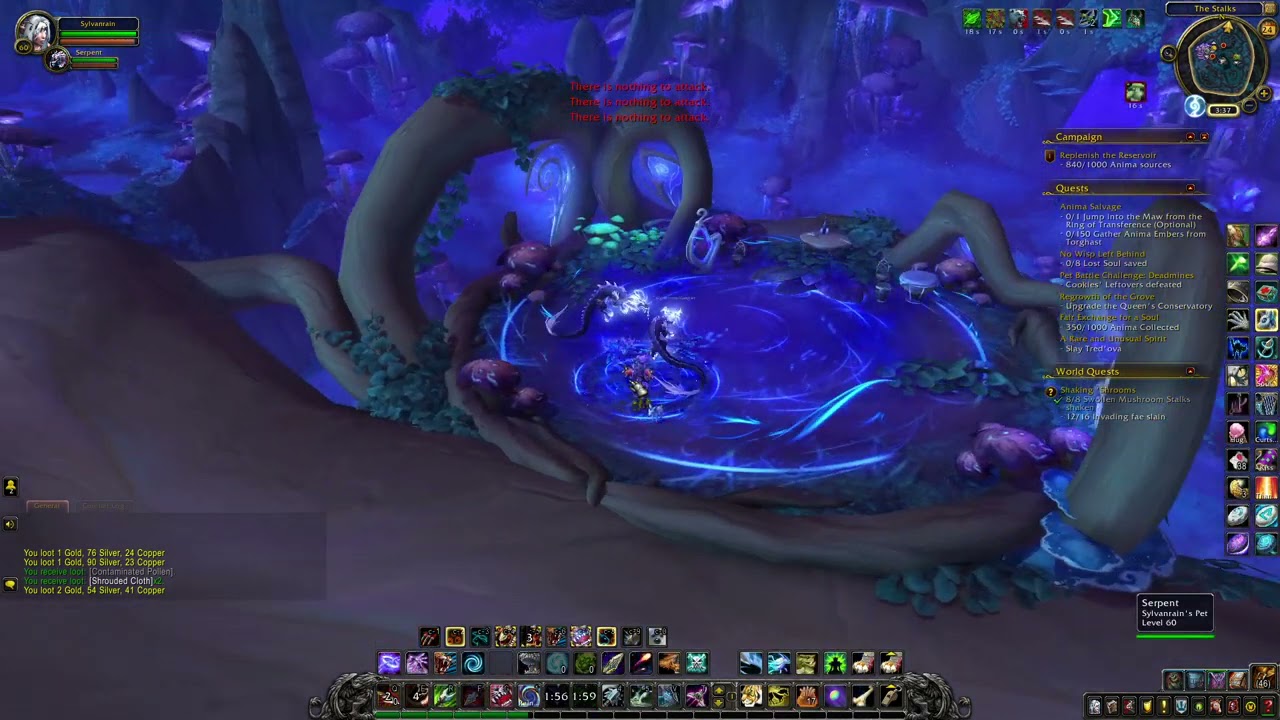 World of Warcraft Shadowlands Gameplay Hunter World Quests World of