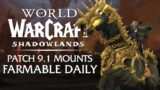 8 Chains of Domination Mounts you can Farm DAILY! | Shadowlands