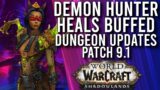 Demon Hunter Buffs! Big Dungeon Changes In Patch 9.1 Shadowlands! –  WoW: Shadowlands 9.1 PTR