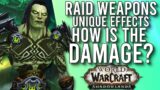 Every New Raid Weapon Unique Effects Showcase For Patch 9.1 Shadowlands! – WoW: Shadowlands 9.1 PTR