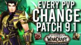Every PVP BUFF And NERF Of Every Class Coming In Patch 9.1 Shadowlands! – WoW: Shadowlands 9.1 PTR
