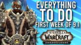 Everything You SHOULD Be Doing Week 1 Of PATCH 9.1 Shadowlands! – WoW: Shadowlands 9.1