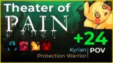 FINALLY FREE! +24 Theater of Pain | Shadowlands Protection Warrior 9.0.5