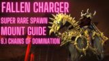 Fallen Charger Mount Guide – Super Rare Spawn – 9.1 Shadowlands – Fallen Charger's Reins