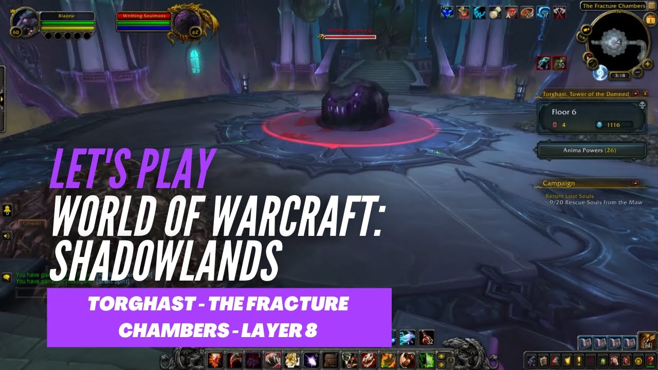 Let's Play World of Warcraft Shadowlands The Fracture