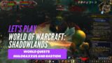 Let's Play World of Warcraft: Shadowlands (World quests in Maldraxxus and Bastion)