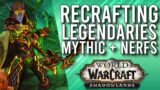 Massive Mythic Plus Nerfs! Recrafting Legendaries Tips In Patch 9.1! – WoW: Shadowlands 9.1 PTR