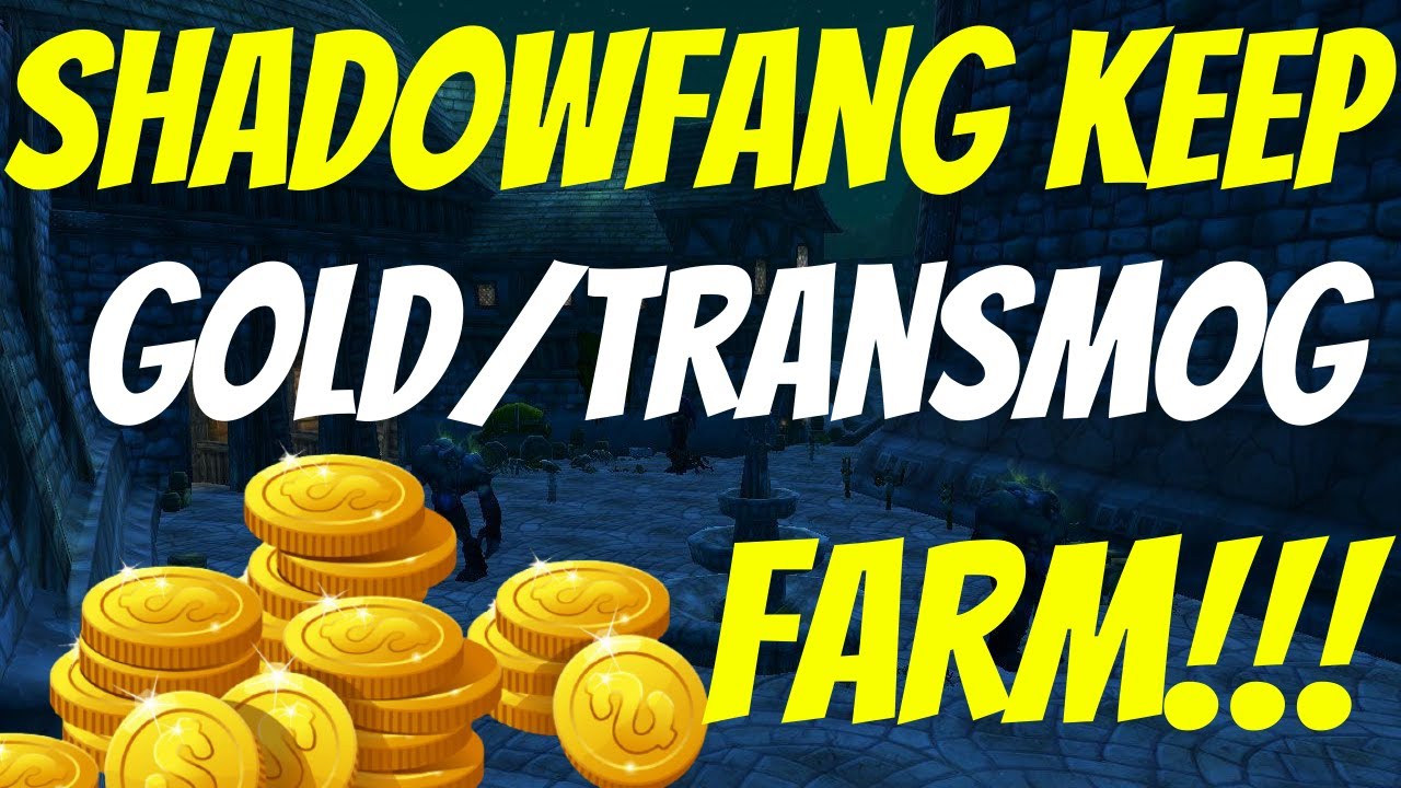 Shadowlands Gold Farming. Best Gold/Transmog Farming Dungeon. Part 5 ...