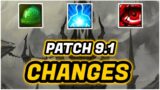 Shadowlands Patch 9.1 (Last Minute PvP Changes)
