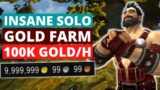 Sick solo 100K gold/h farm | Insane solo gold farm | Shadowlands Gold Farming