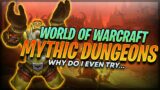 World of warcraft: Pugging Mythic +  Gameplay 2021