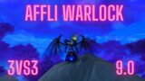 Affliction Warlock 3vs3  Arena PvP Shadowlands Saison 1