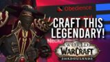 CRAFT THIS LEGENDARY! Obedience Venthy Rogue Legendary In Patch 9.1! – WoW: Shadowlands 9.1