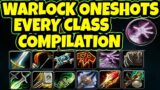 Destruction Warlock Oneshots Every Class Compilation / Chaos Bolt Legendary – Shadowlands Season 2