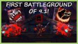 FIRST Battleground of 9.1! | Beast Mastery Hunter PvP | WoW Shadowlands 9.1
