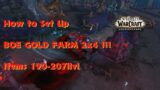 Guide How to make Party BOE Farm 2×4 Shadowlands WOW
