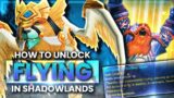 How to Unlock Flying in Shadowlands | Chains of Domination Patch 9.1