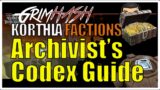 Korthia Archivist's Codex Guide // WoW Shadowlands