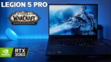 Lenovo Legion 5 PRO // World of Warcraft Shadowlands // RTX 3060+5800H Laptop