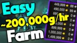 New Easy Gold Farm ~200,000 Gold Per Hour | Shadowlands Goldmaking Guide