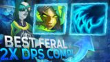Playing Feral/Hunter 2x Dps at high Rating! | Feral Druid WoW Shadowlands Arena
