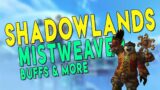 Shadowlands MISTWEAVER MONK Mythic Plus Dungeon Gameplay – MW Buff & Kyrian Covenant Test | WoW Beta
