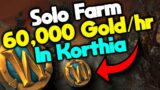 Solo Gold Farm 60,000 Gold Per Hour! | Shadowlands 9.1 Goldfarming Guide