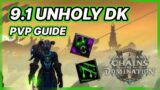 Unholy DK PVP Guide 9.1 – Shadowlands Season 2