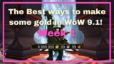 WoW 9.1 WEEK 1: Best ways to make some gold RIGHT NOW in Shadowlands! Up to 300k/hour – Gold Farming