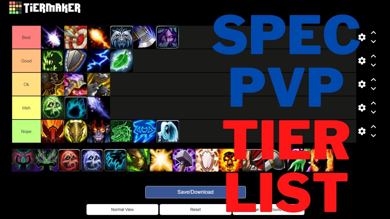 Pvp Tier List In Wow Shadowlands World Of Warcraft Videos | My XXX Hot Girl