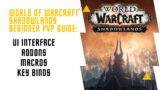World of Warcraft beginners guide to Shadowlands PVP/Arena: Part 2