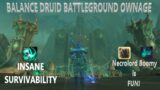 Balance Druid PvP | Necrolord BattleGround Ownage! | Silvershard Mines | WoW Shadowlands 9.1