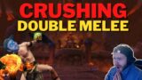 CRUSHING Double Melee!!! Elemental Shaman 3v3 Arena Commentary Shadowlands 9.1