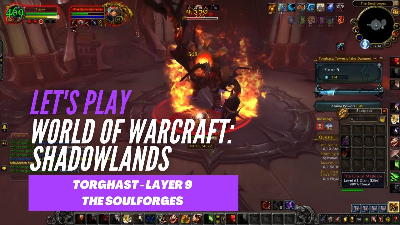 Let's Play World of Warcraft Shadowlands Layer 9 The Solo) World